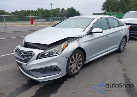 2016 Hyundai Sonata Sport/Limited из США, поврежденный, VIN 5NPE34AF5GH312741